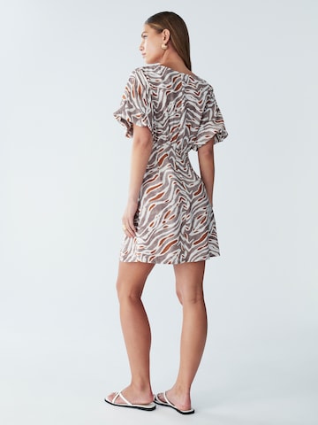 Rochie de vară 'Blossom' de la St MRLO pe bej: spate