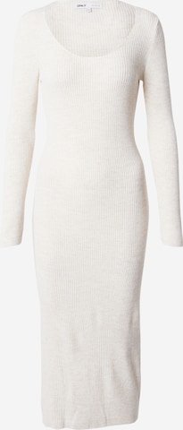 ONLY Knitted dress 'RISE' in White: front