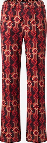 ÆNGELS Wide leg Pants in Red: front