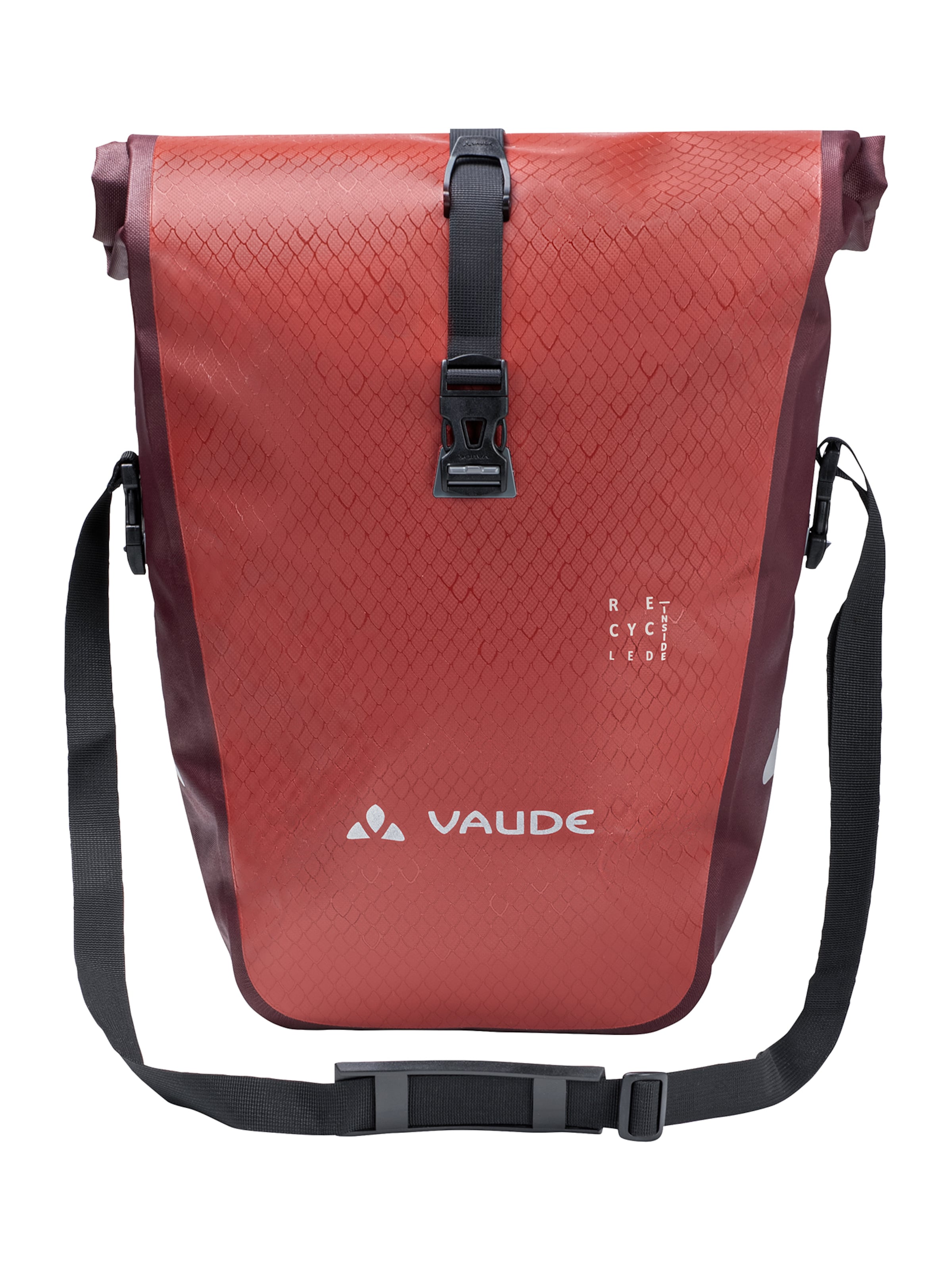 VAUDE Hinterradtaschen 'Aqua Back' in Rot: Vorderseite
