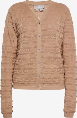 Usha Strickjacke in Braun: Vorderseite