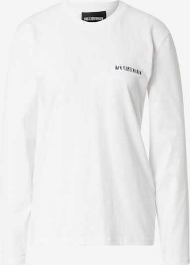 Shirt Han Kjøbenhavn pe negru / alb murdar, Vizualizare produs