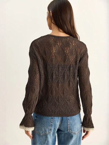 Pullover di Bianco Lucci in marrone