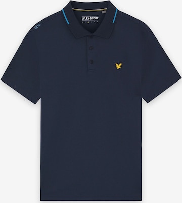 Lyle & Scott Functioneel shirt '1874' in Blauw: voorkant