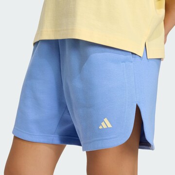 Loosefit Pantaloni sportivi di ADIDAS SPORTSWEAR in blu