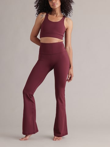 Hey Honey - Acampanado Leggings en lila: frente