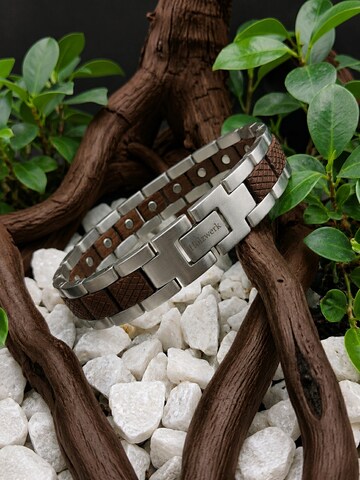 Holzwerk - Pulsera 'GORINSEE' en plata