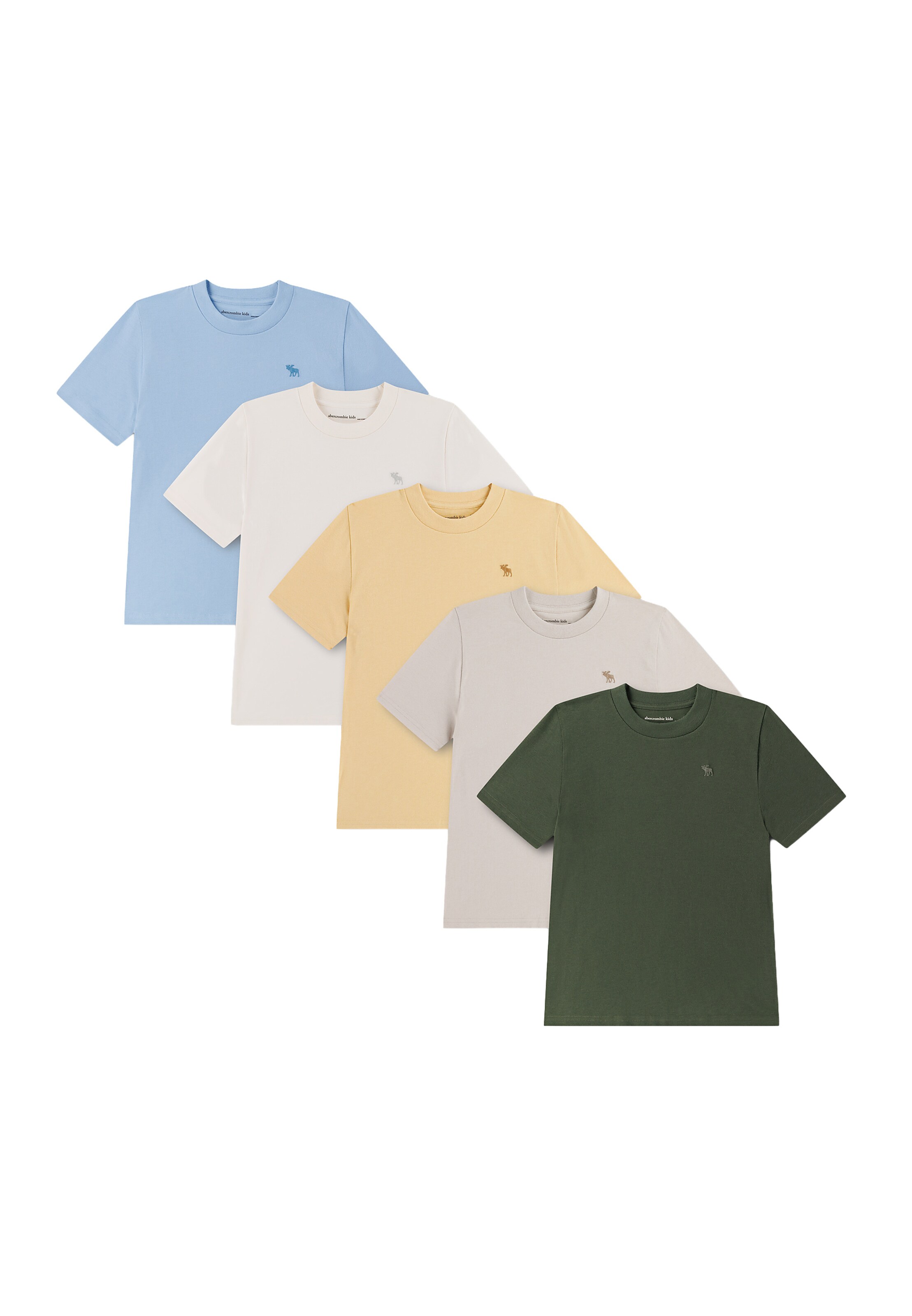 Maglietta di Abercrombie & Fitch in beige: frontale