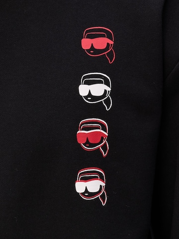 Felpa di Karl Lagerfeld in nero