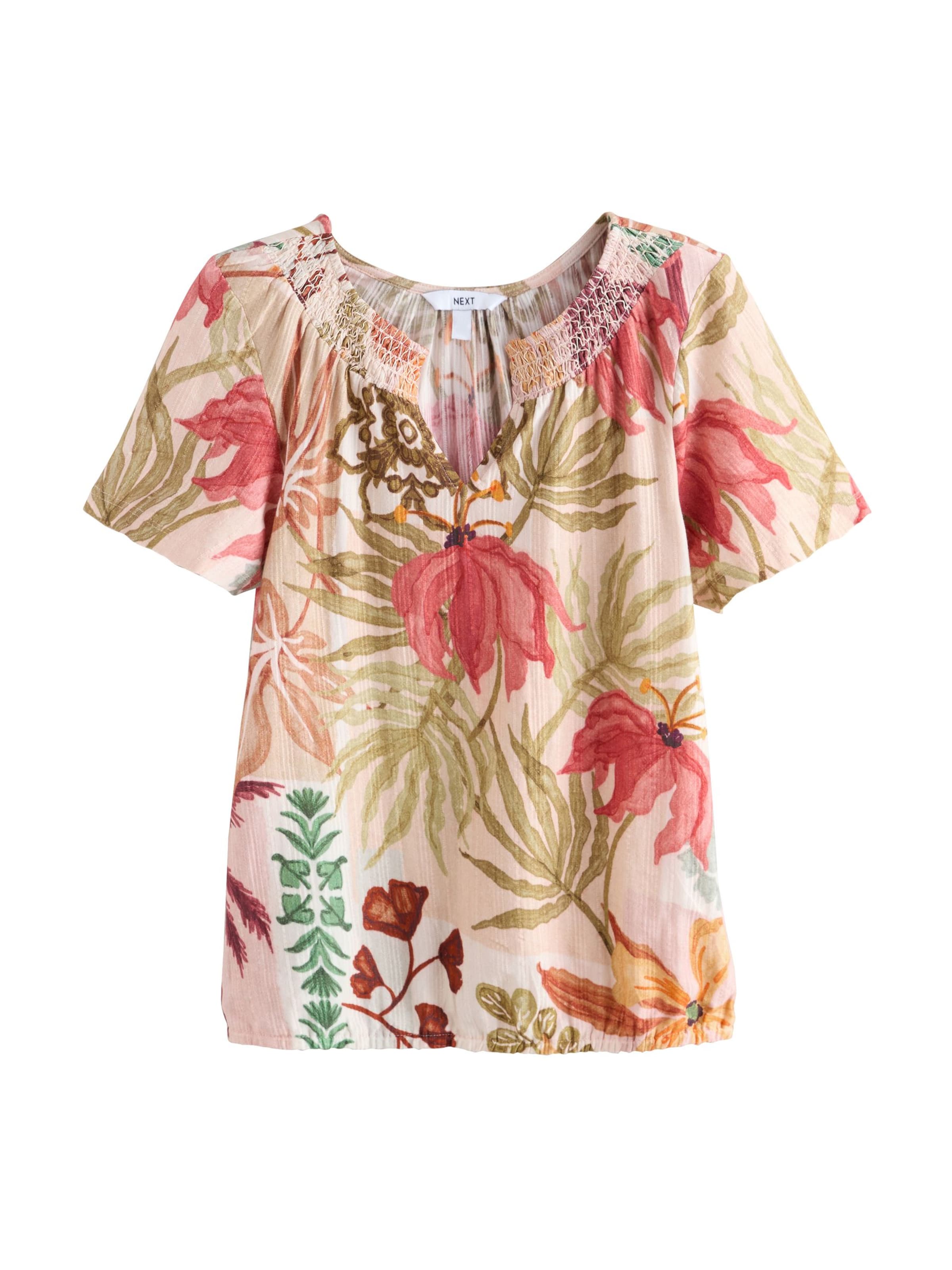 Next Camiseta en oliva / pino / rosa / magenta, Vista del producto