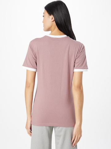 ADIDAS ORIGINALS T-Shirt 'Adicolor Classics 3-Stripes' in Lila