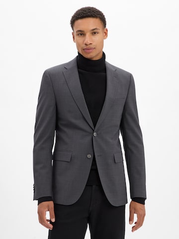 Coupe slim Costume 'H-Harvey-MM-C-NF' BOSS en gris : devant