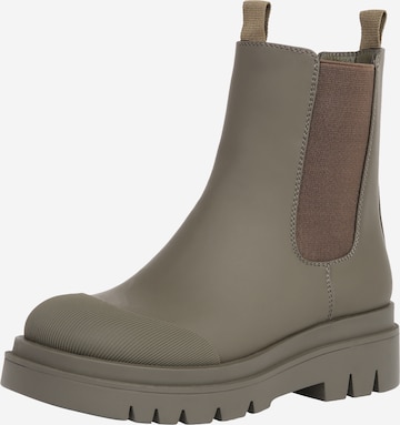 ABOUT YOU - Botas Chelsea en verde: frente