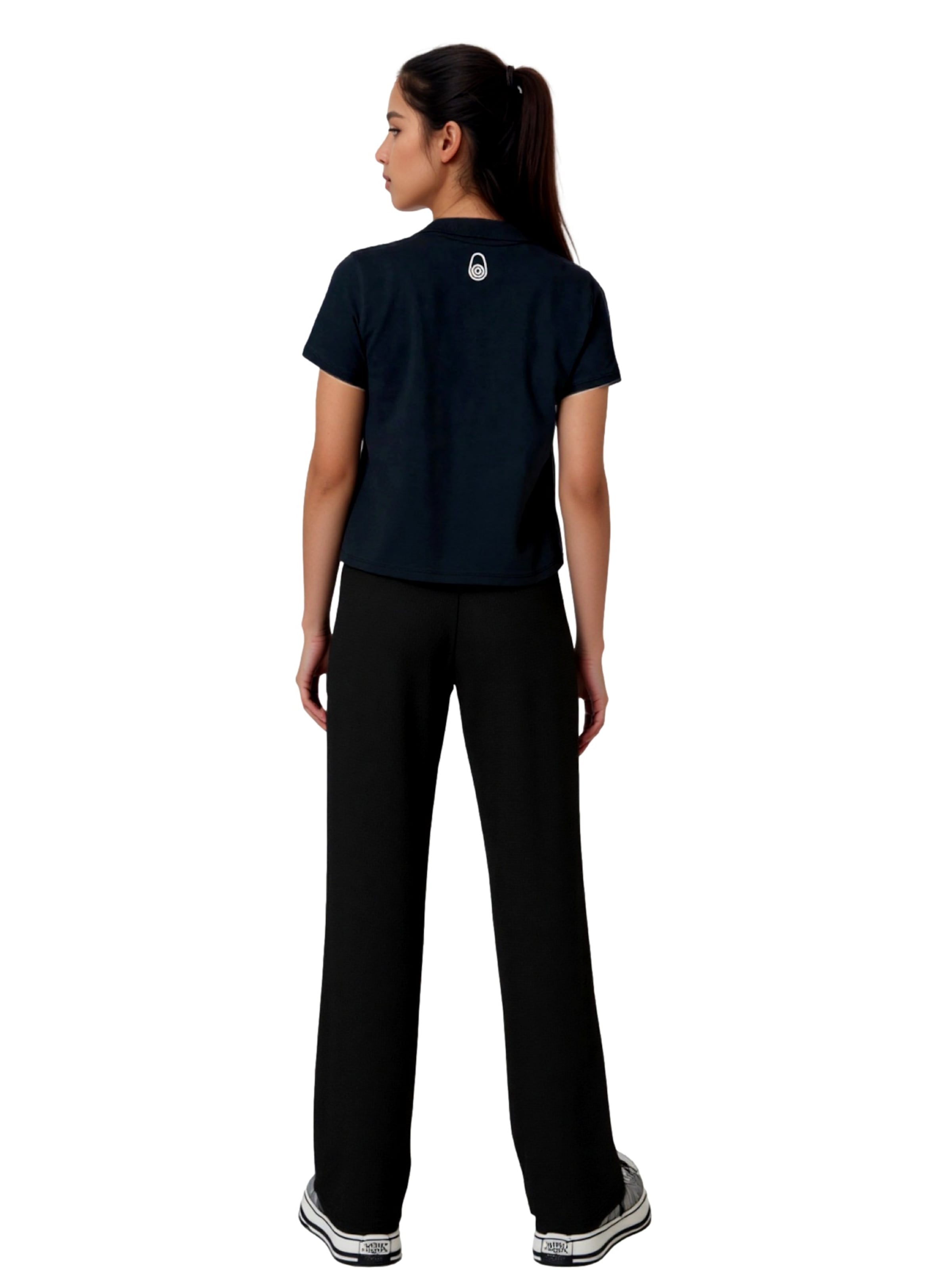 ONLY Regular Broek 'Kaylie' in Zwart