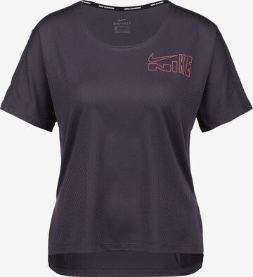 T-shirt fonctionnel 'Icon Clash' NIKE en violet : devant