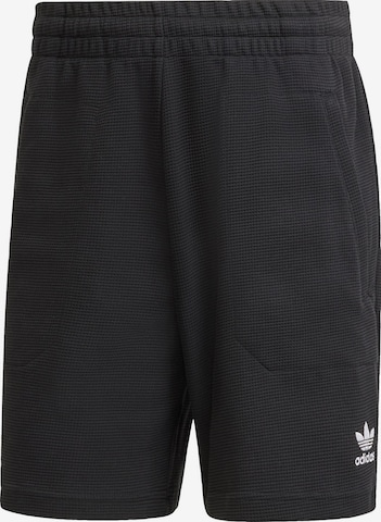 Pantalon 'Essentials Trefoil' ADIDAS ORIGINALS en noir : devant