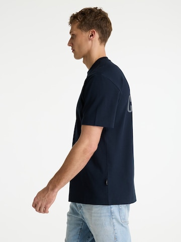 T-Shirt 'Mayor' CHASIN' en bleu