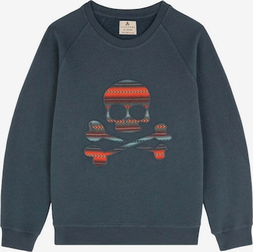 Scalpers Sweatshirt in Blauw: voorkant