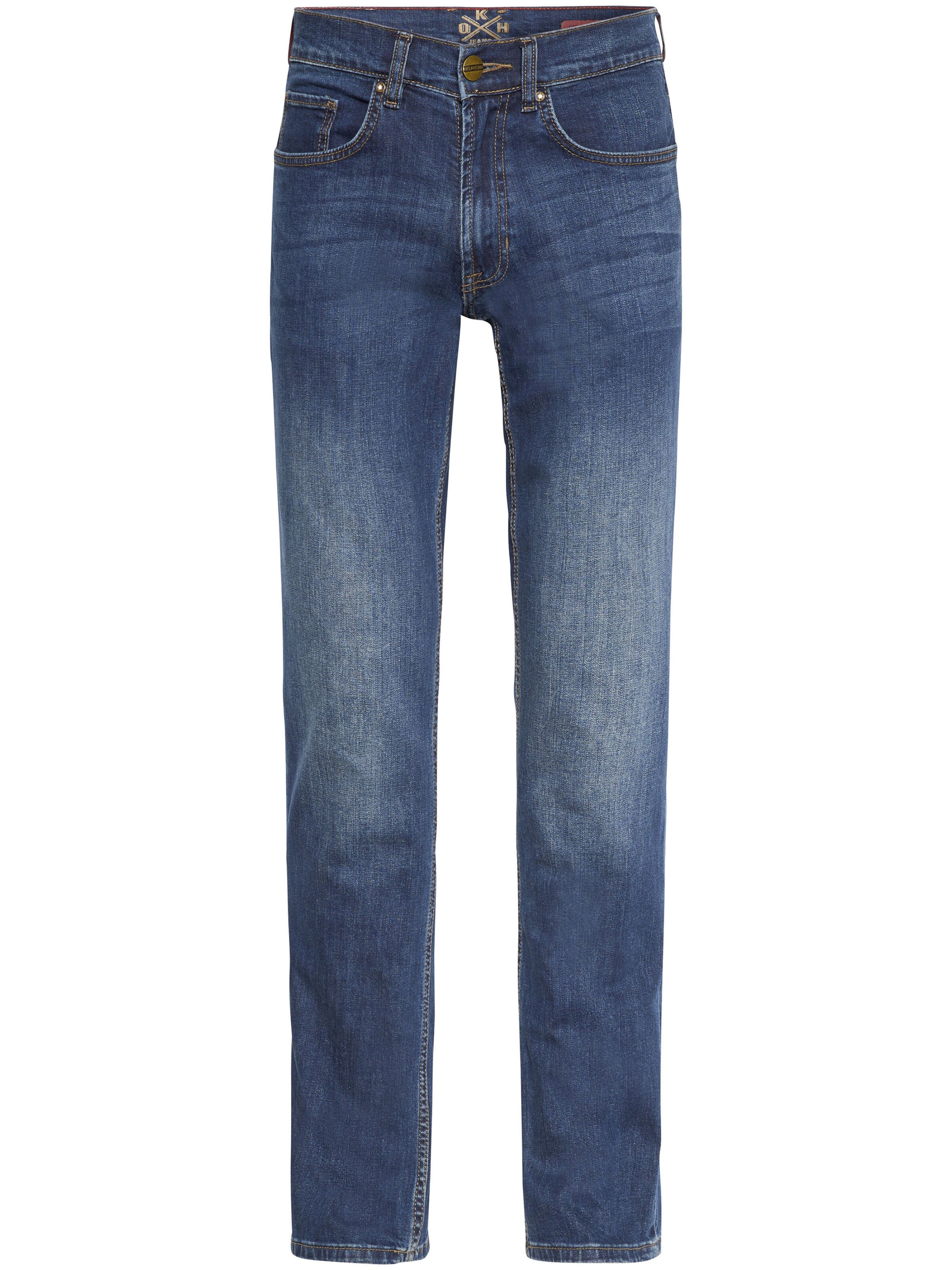 Oklahoma Jeans Regular Jeans in Blau: Vorderseite