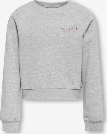 KIDS ONLY Sweatshirt 'CELESTE' in Grey: front
