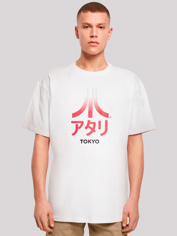 F4NT4STIC Shirt 'Atari Tokyo Retro Arcade Games' in White: front