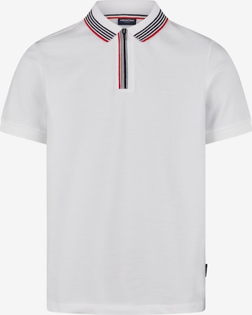 HECHTER PARIS Shirt 'Pique' in Weiß: Vorderseite