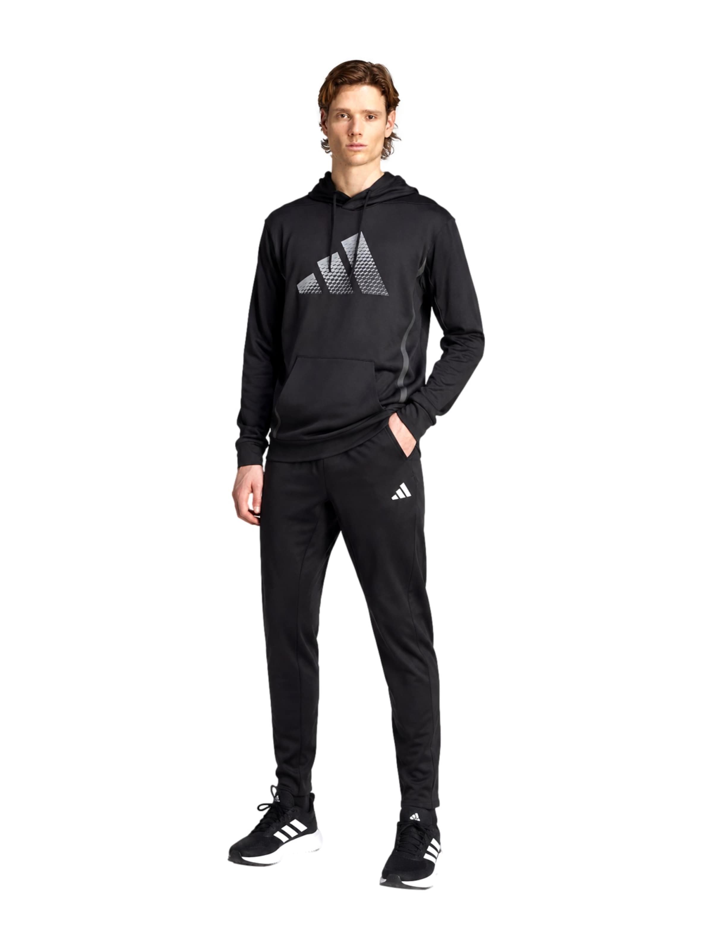 ADIDAS PERFORMANCE Суичър 'Big Logo' в черно