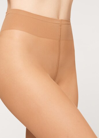 CALZEDONIA Fine Tights in Beige