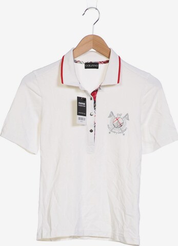 Golfino Poloshirt XS in Weiß: predná strana