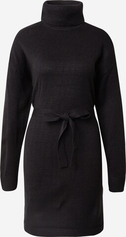melns VILA Adīta kleita 'STRIPA': no priekšpuses