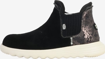 Ankle boots 'Branson' di HEY DUDE in oro: frontale