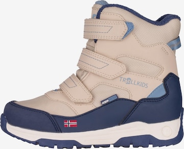 TROLLKIDS Snowboots in Beige: Vorderseite