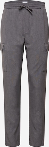 Regular Pantalon cargo Lindbergh en gris : devant