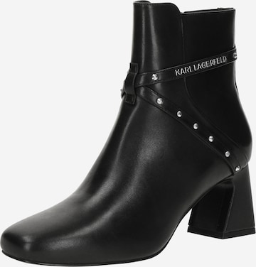 Karl LagerfeldČizmice - crna boja: prednji dio
