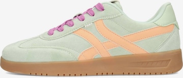 POSH by Poelman Platform trainers 'MEGAN' in Green: front