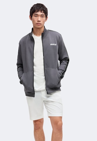 GUESS - Sudadera con cremallera deportiva 'MICKEY' en gris