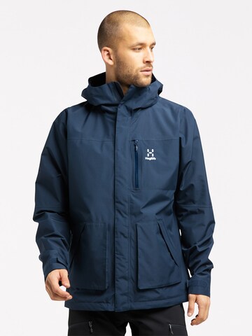 Haglöfs Outdoor jacket 'Vide GTX' in Blue: front