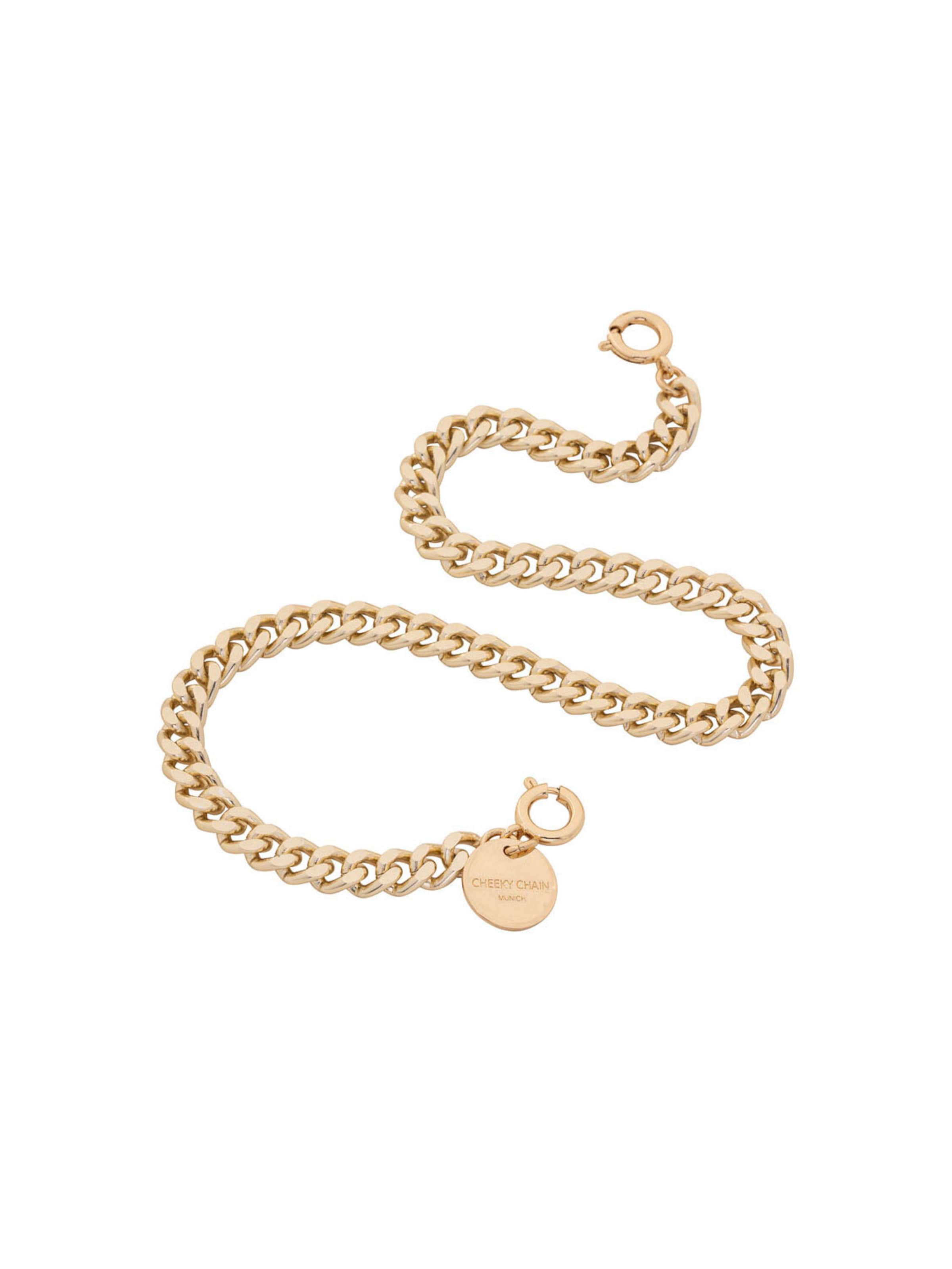 Cheeky Chain Munich Schoen accessoires 'Baby ASAP' in Goud: voorkant