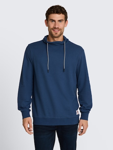 TOM TAILOR Shirt in Blauw: voorkant