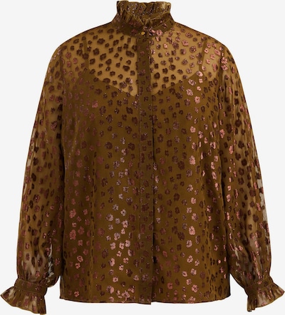 WE Fashion Blouse in Sepia / Purple, Item view