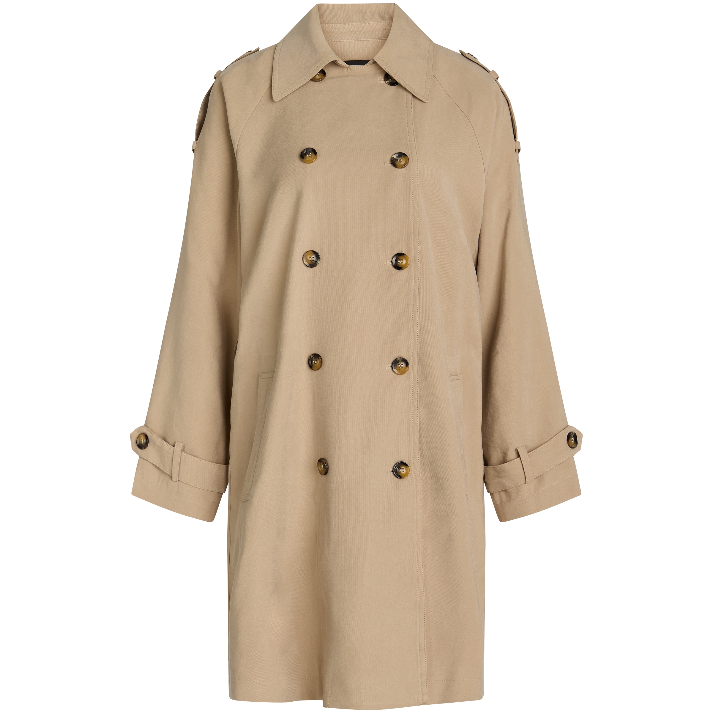 BRUUNS BAZAAR Přechodný kabát 'Adelena' – šedá: přední strana