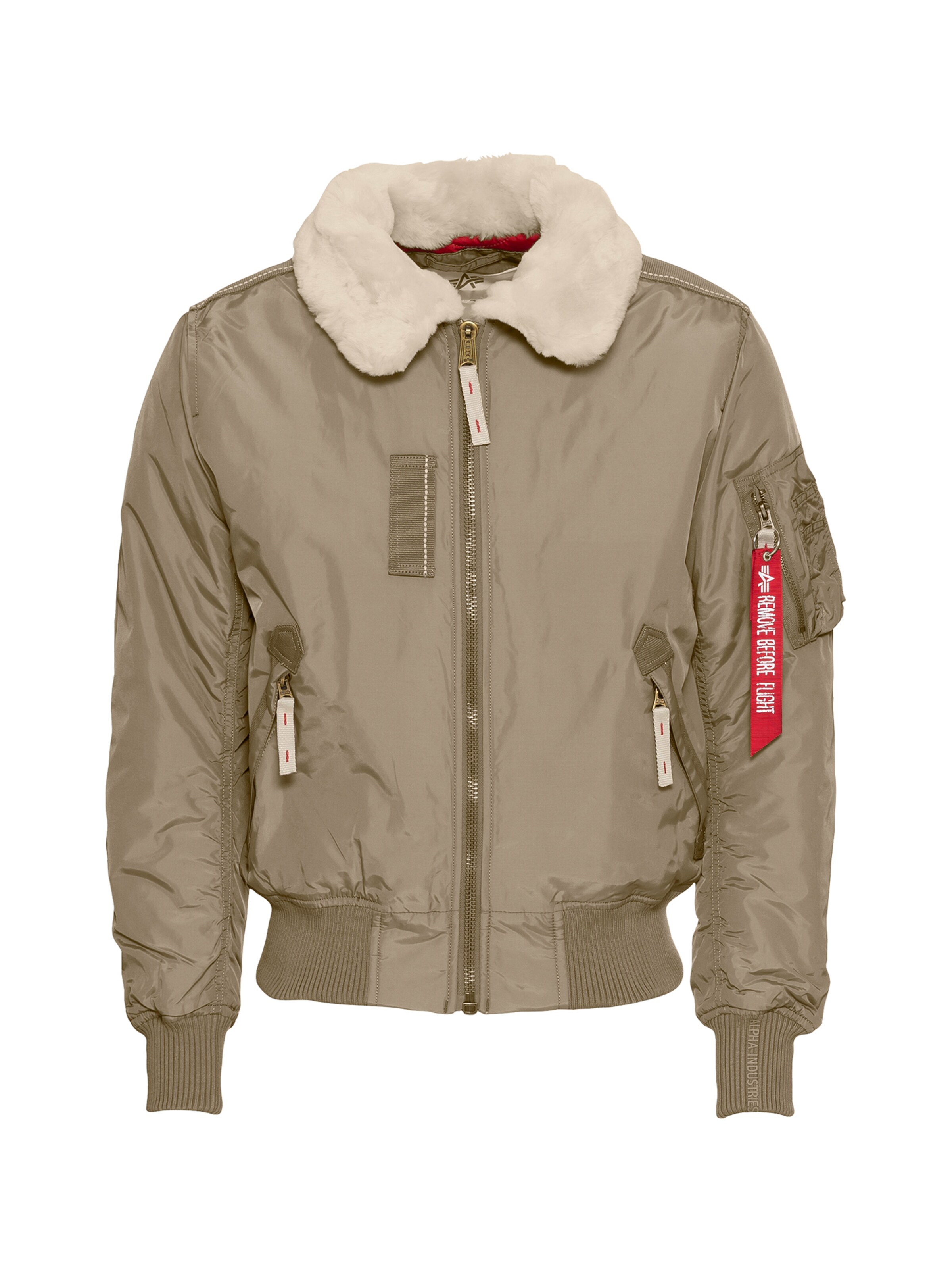 ALPHA INDUSTRIES Between-Season Jacket 'Injector III' in Green: front