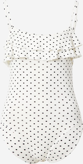 Miss Selfridge (Petite) Shirtbody en noir / blanc, Vue avec produit