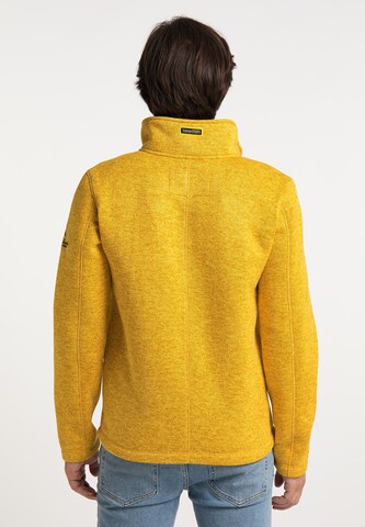 Veste en polaire Schmuddelwedda en jaune