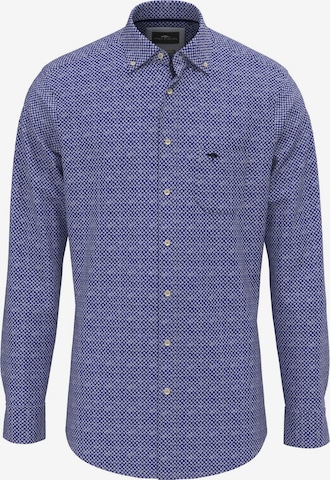 FYNCH-HATTON Slim Fit Paita värissä sininen: etupuoli