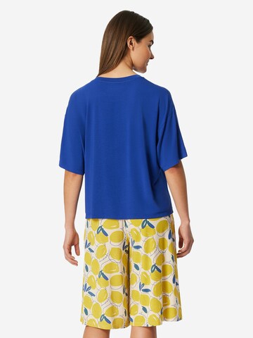 SCHIESSER Pajama 'Casual Fashion' in Blue