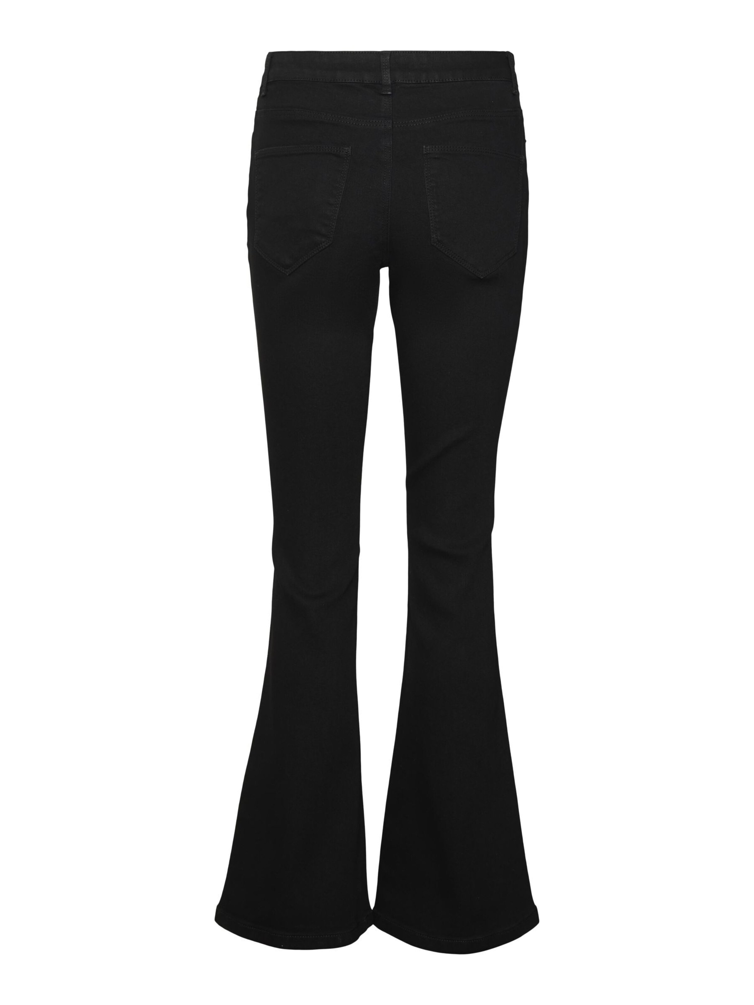 VERO MODA - Acampanado Vaquero 'ELLY' en negro