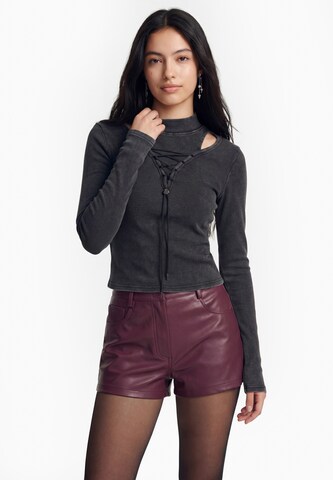 myMo ROCKS - Camisa em cinzento: frente