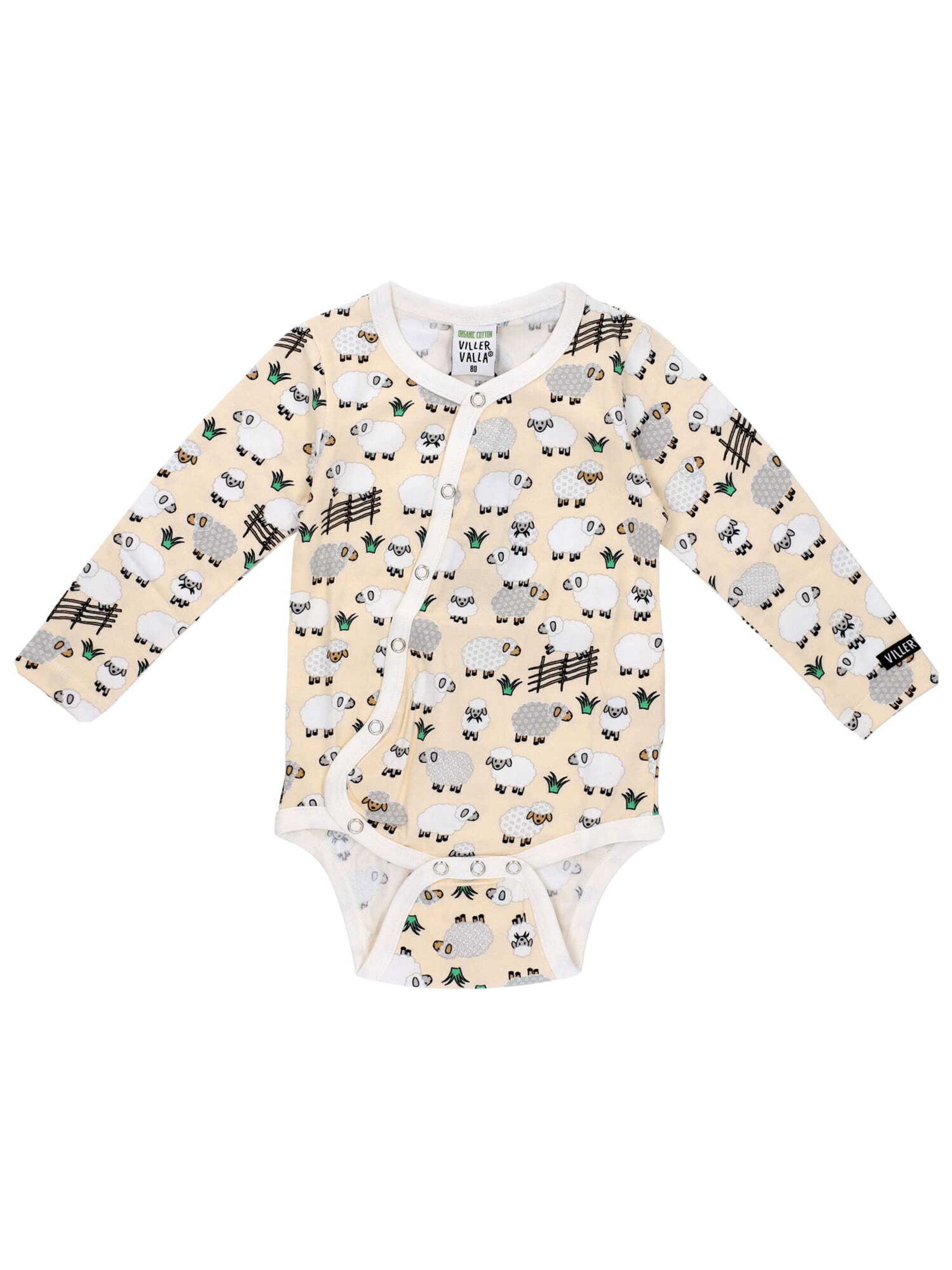 Villervalla Romper/Bodysuit in Yellow: front