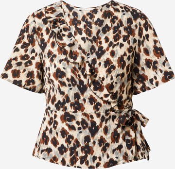 ONLY - Blusa 'Carly' em bege: frente